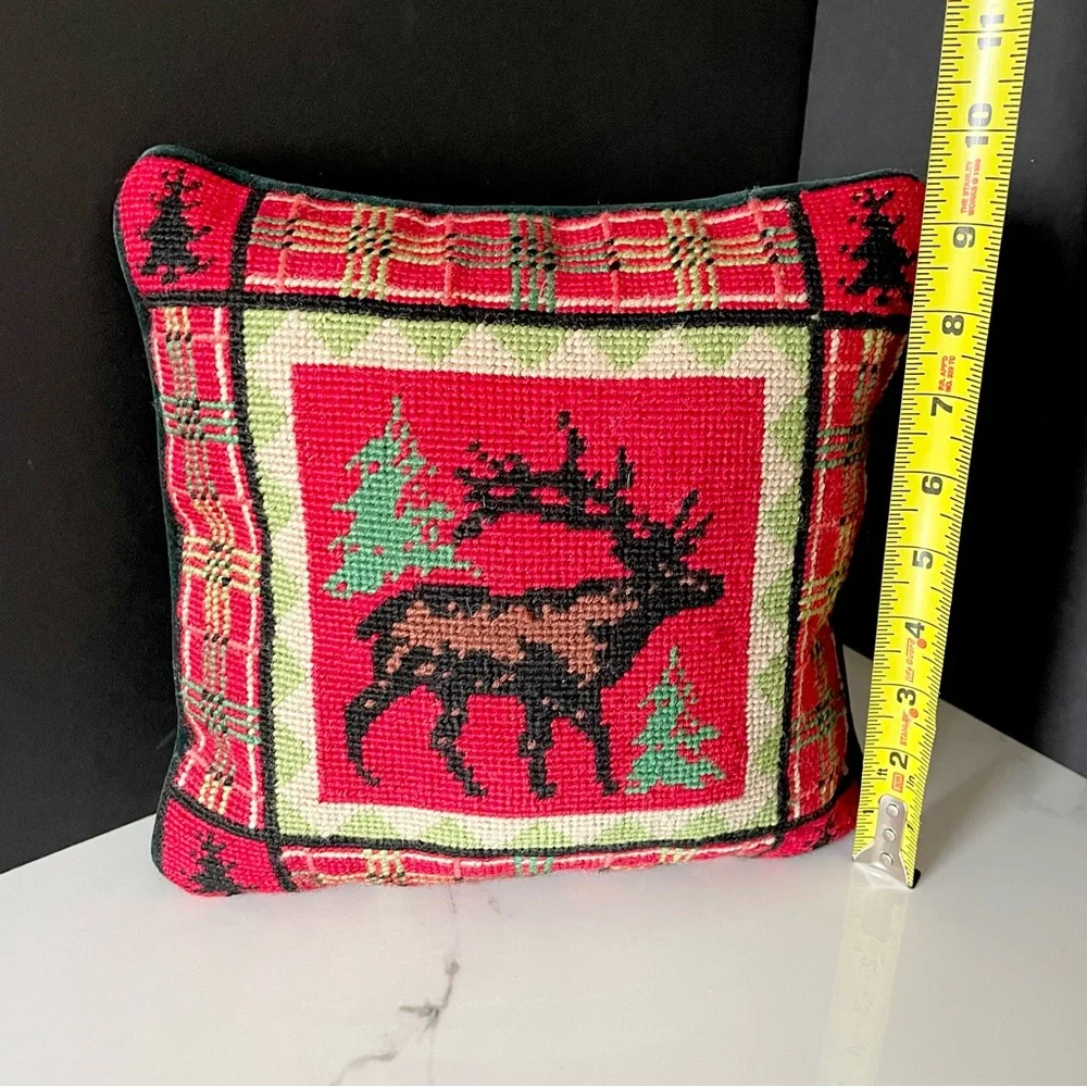 Vintage plaid elk